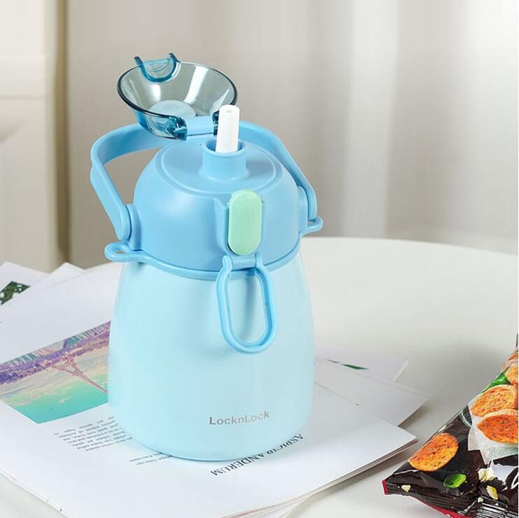 LHC3311BLU 樂(lè)扣樂(lè)扣 墩墩大肚保溫杯1.0L（藍(lán)）