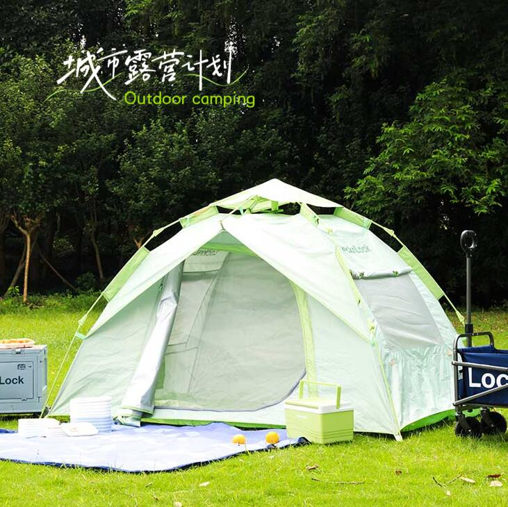 LOA105GRNFU  樂扣樂扣 新活力自動速開帳篷